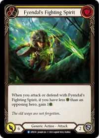 Fyendal's Fighting Spirit (Yellow) #UPR195