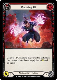Pouncing Qi (Red) #DYN056