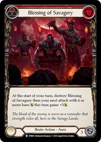 Blessing of Savagery (Red) #DYN013