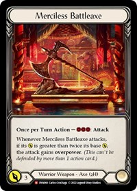Merciless Battleaxe #DYN068
