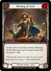 Blessing of Steel (Blue) #DYN075