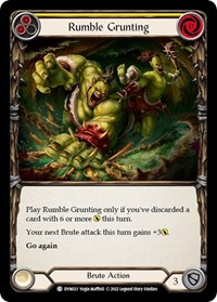 Rumble Grunting (Yellow) #DYN023