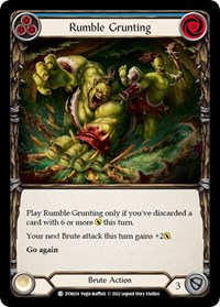 Rumble Grunting (Blue) #DYN024