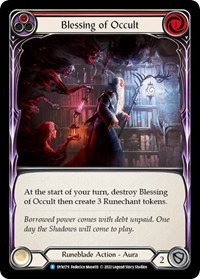 Blessing of Occult (Red) #DYN179