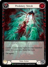 Predatory Streak (Red) - LGS122 #LGS122