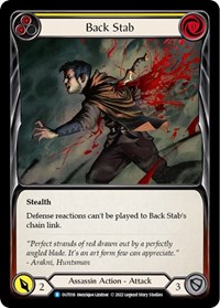 Back Stab (Yellow) #OUT016