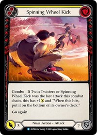 Spinning Wheel Kick (Yellow) #OUT063