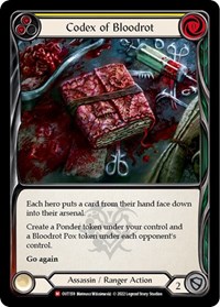 Codex of Bloodrot #OUT159