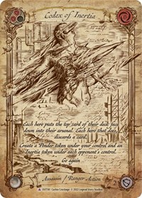 Codex of Inertia (Marvel) #OUT161