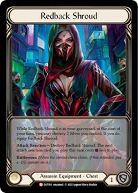 Redback Shroud (Extended Art) #OUT011