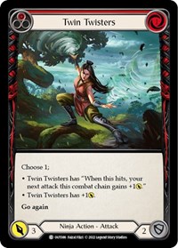 Twin Twisters (Red) #OUT086