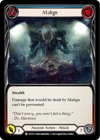 Malign (Blue) #OUT032