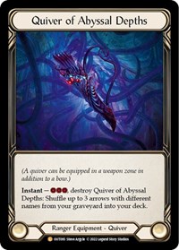 Quiver of Abyssal Depths #OUT095