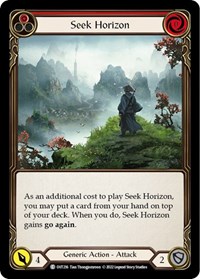 Seek Horizon (Red) #OUT216
