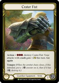 Crater Fist (Golden) - FAB107 #FAB107
