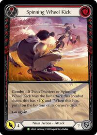 Spinning Wheel Kick (Red) - LGS141 #LGS141