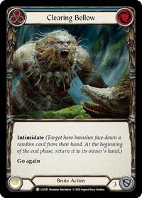 Clearing Bellow - LGS147 #LGS147