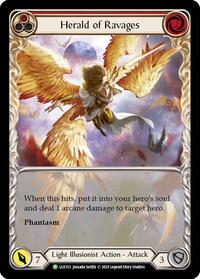 Herald of Ravages (Extended Art) (Red) -  LGS153 #LGS153