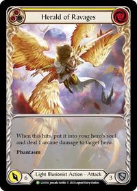 Herald of Ravages (Extended Art) (Yellow) - LGS154 #LGS154