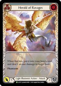 Herald of Ravages (Extended Art) (Blue) - LGS155 #LGS155