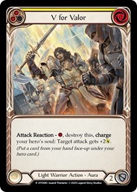 V for Valor (Yellow) #DTD061