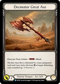 Decimator Great Axe #DTD205