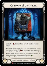 Grimoire of the Haunt #DTD136