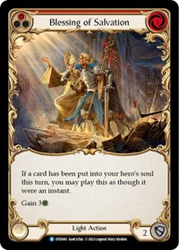 Blessing of Salvation (Red) #DTD085