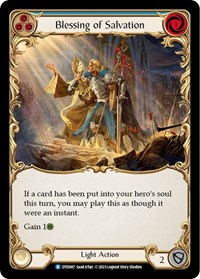 Blessing of Salvation (Blue) #DTD087