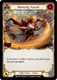 Blistering Assault (Red) #DTD091