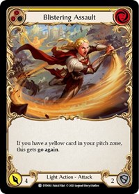 Blistering Assault (Yellow) #DTD092