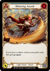 Blistering Assault (Blue) #DTD093
