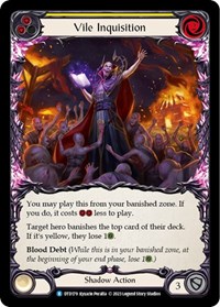 Vile Inquisition (Yellow) #DTD179