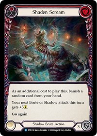 Shaden Scream (Red) #DTD118