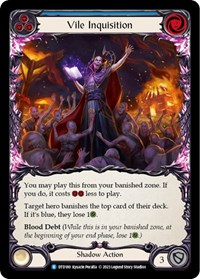 Vile Inquisition (Blue) #DTD180