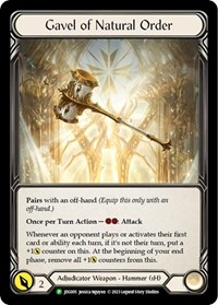 Gavel of Natural Order - JDG005 #JDG005