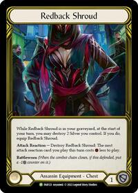 Redback Shroud (Golden) - FAB123 #FAB123