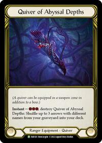 Quiver of Abyssal Depths (Golden) - FAB126 #FAB126