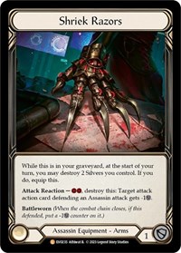 Shriek Razors #EVO235
