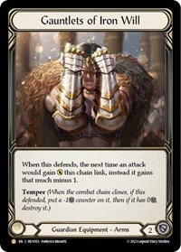 Gauntlets of Iron Will #HVY053