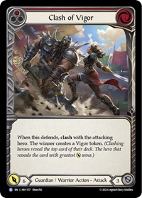 Clash of Vigor (Red) #HVY177