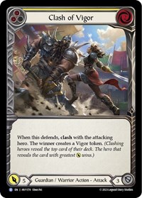 Clash of Vigor (Yellow) #HVY178