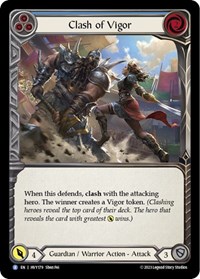Clash of Vigor (Blue) #HVY179