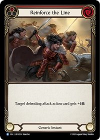 Reinforce the Line (Red) #HVY219