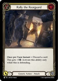 Rally the Rearguard (Yellow) #HVY229
