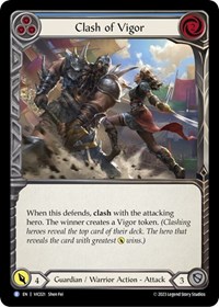 Clash of Vigor (Blue) #VIC021