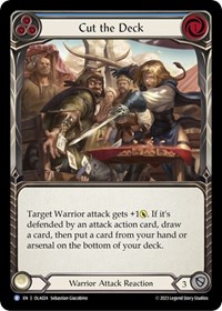 Cut the Deck (Blue) #OLA024