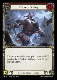 Zealous Belting (Red) - JDG028 #JDG028