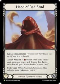 Hood of Red Sand - LGS249 #LGS249