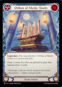 Orihon of Mystic Tenets #MST080